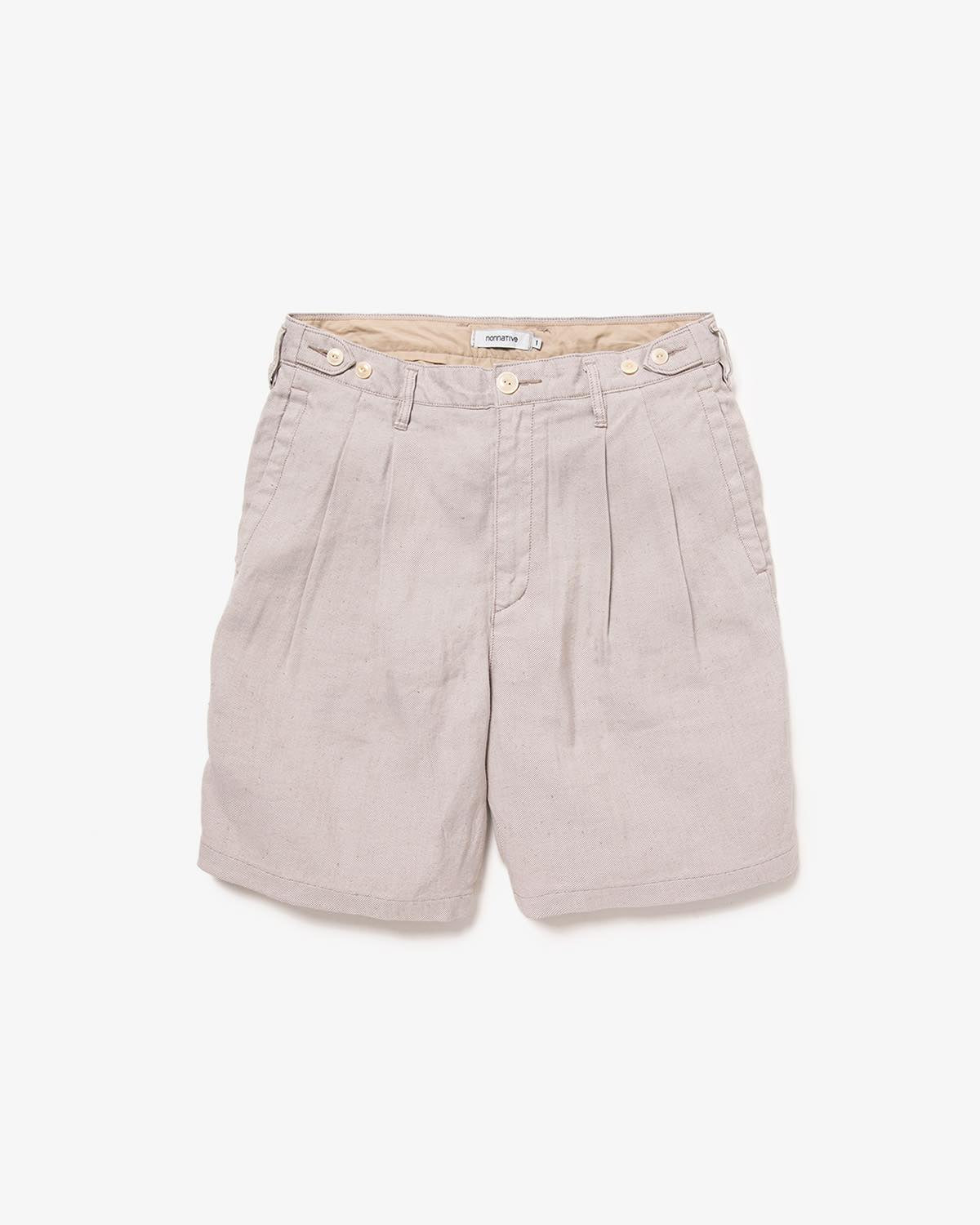 OFFICER CHINO SHORTS Li/Ac TWILL