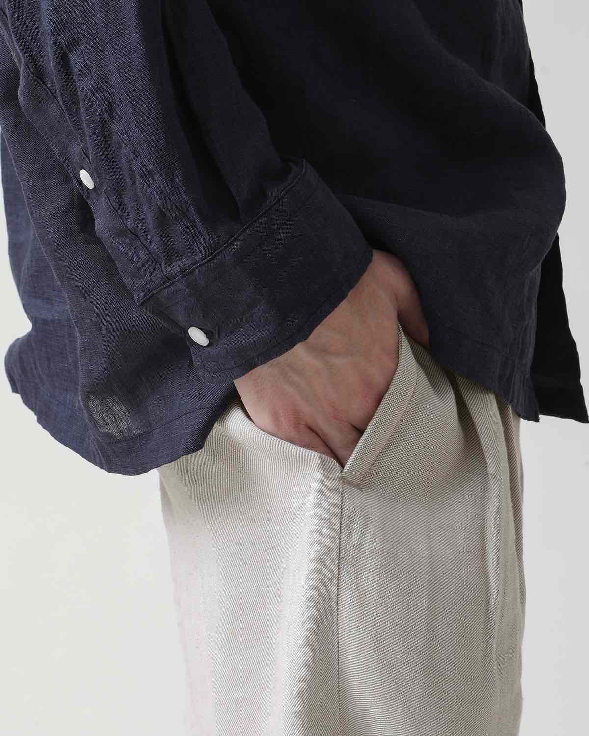 OFFICER CHINO SHORTS Li/Ac TWILL