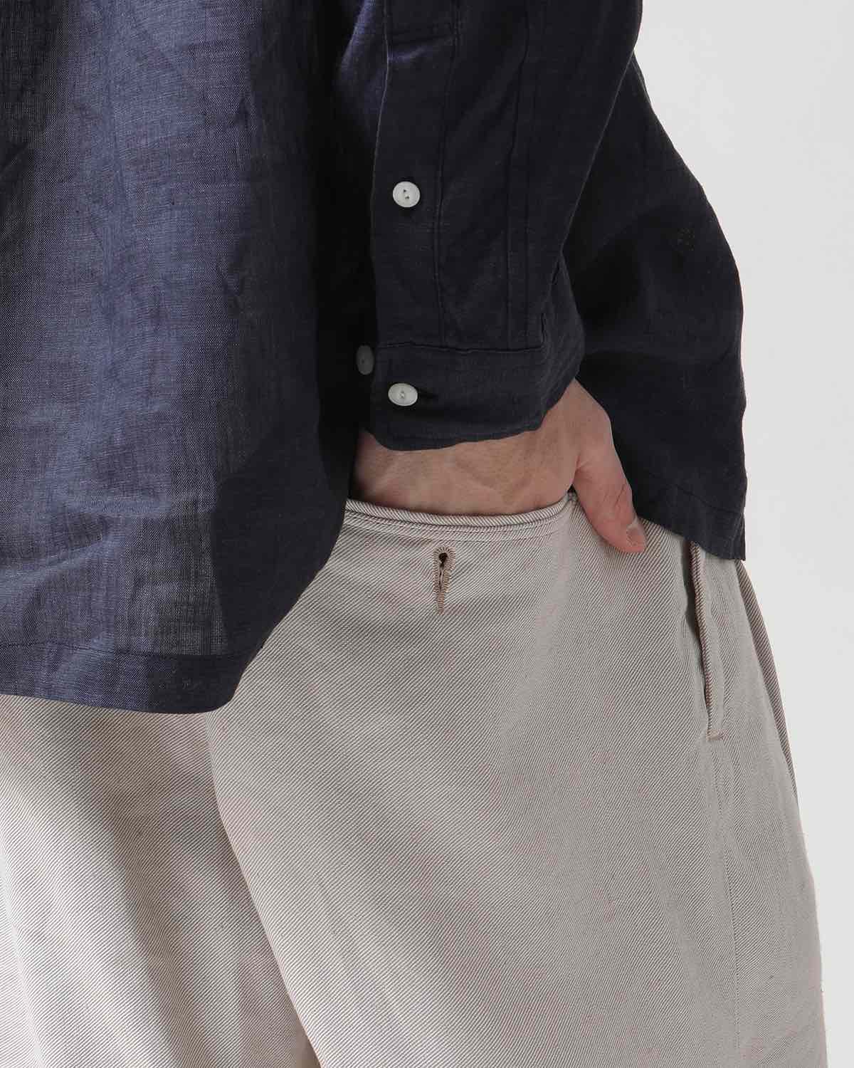 OFFICER CHINO SHORTS Li/Ac TWILL