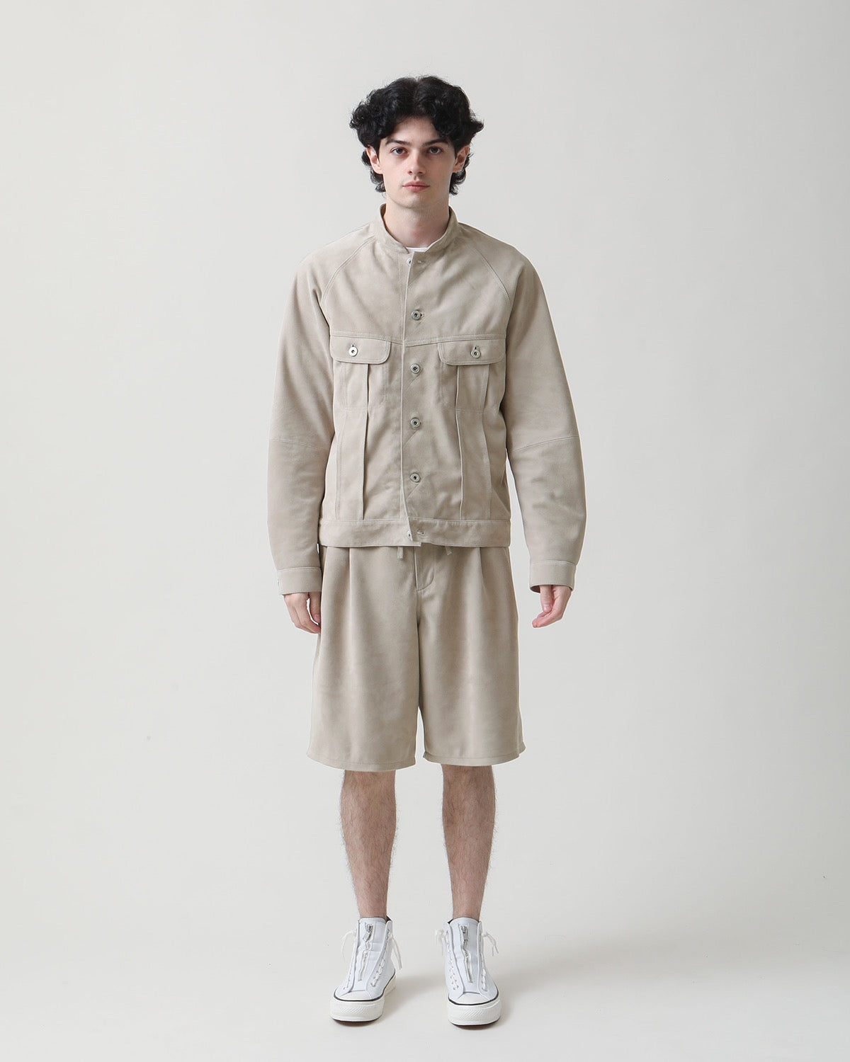 DWELLER EASY SHORTS SHEEP LEATHER