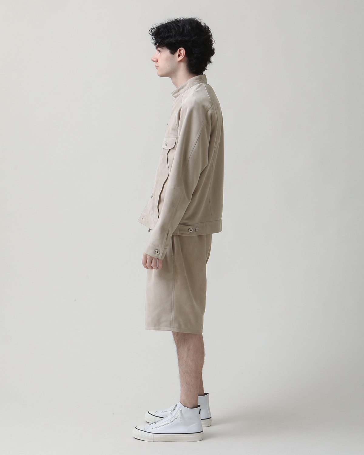 DWELLER EASY SHORTS SHEEP LEATHER