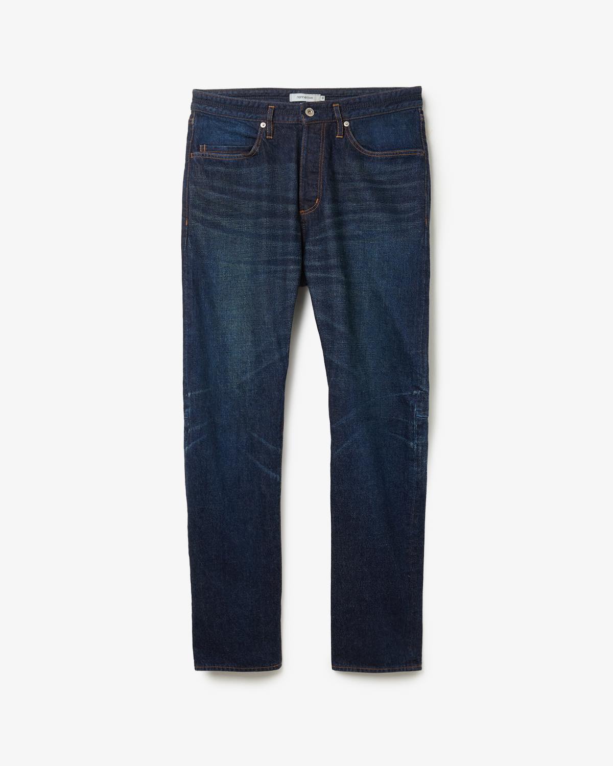 DWELLER 5P JEANS NR COTTON 13.5oz SELVEDGE DENIM VW DARK
