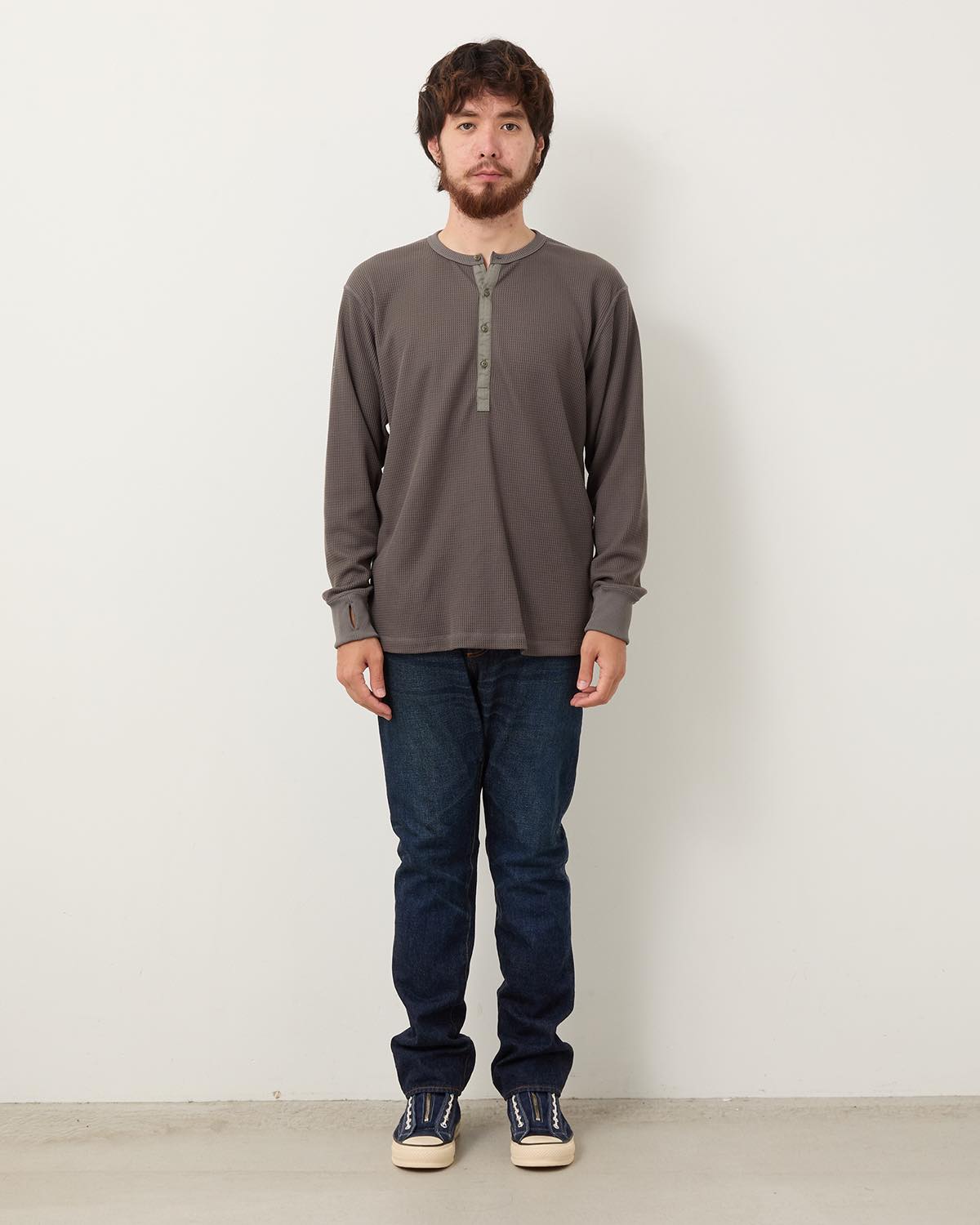 DWELLER 5P JEANS NR COTTON 13.5oz SELVEDGE DENIM VW DARK