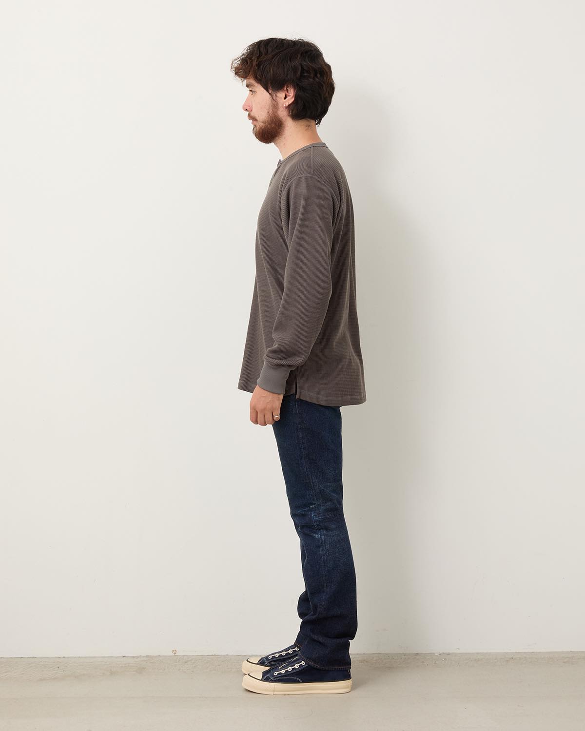 DWELLER 5P JEANS NR COTTON 13.5oz SELVEDGE DENIM VW DARK