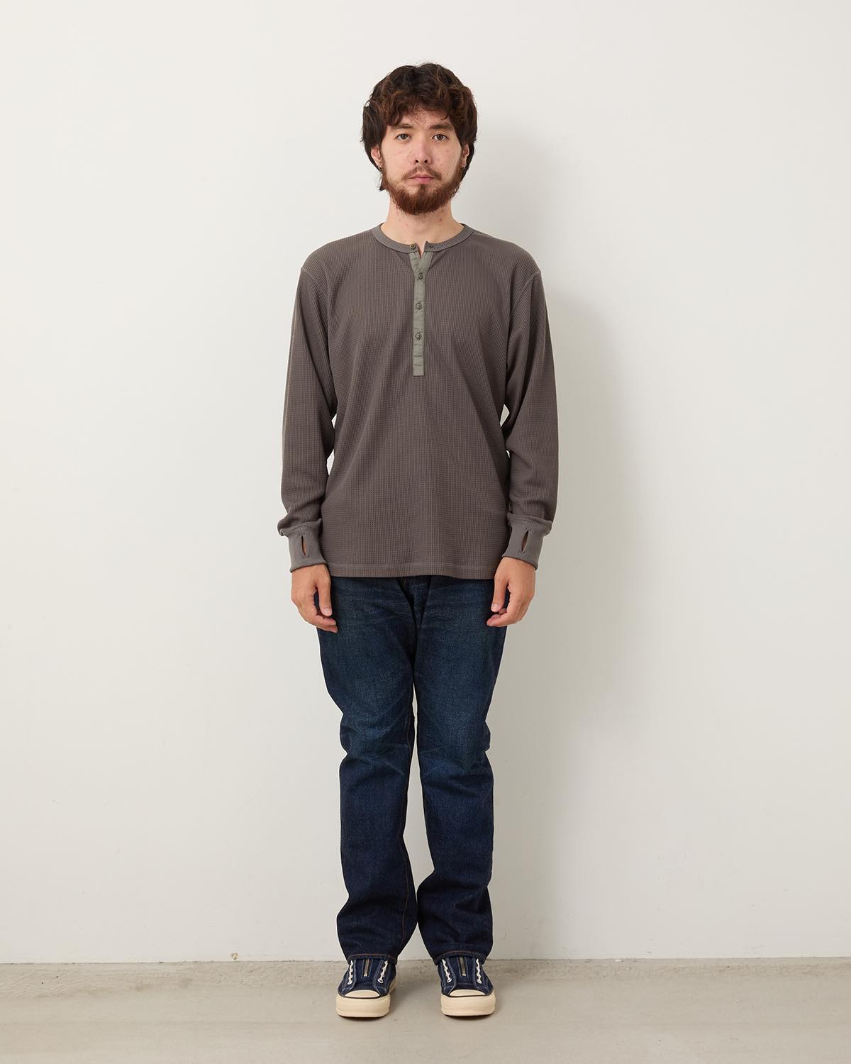 DWELLER 5P JEANS TP COTTON 13.5oz SELVEDGE DENIM VW DARK