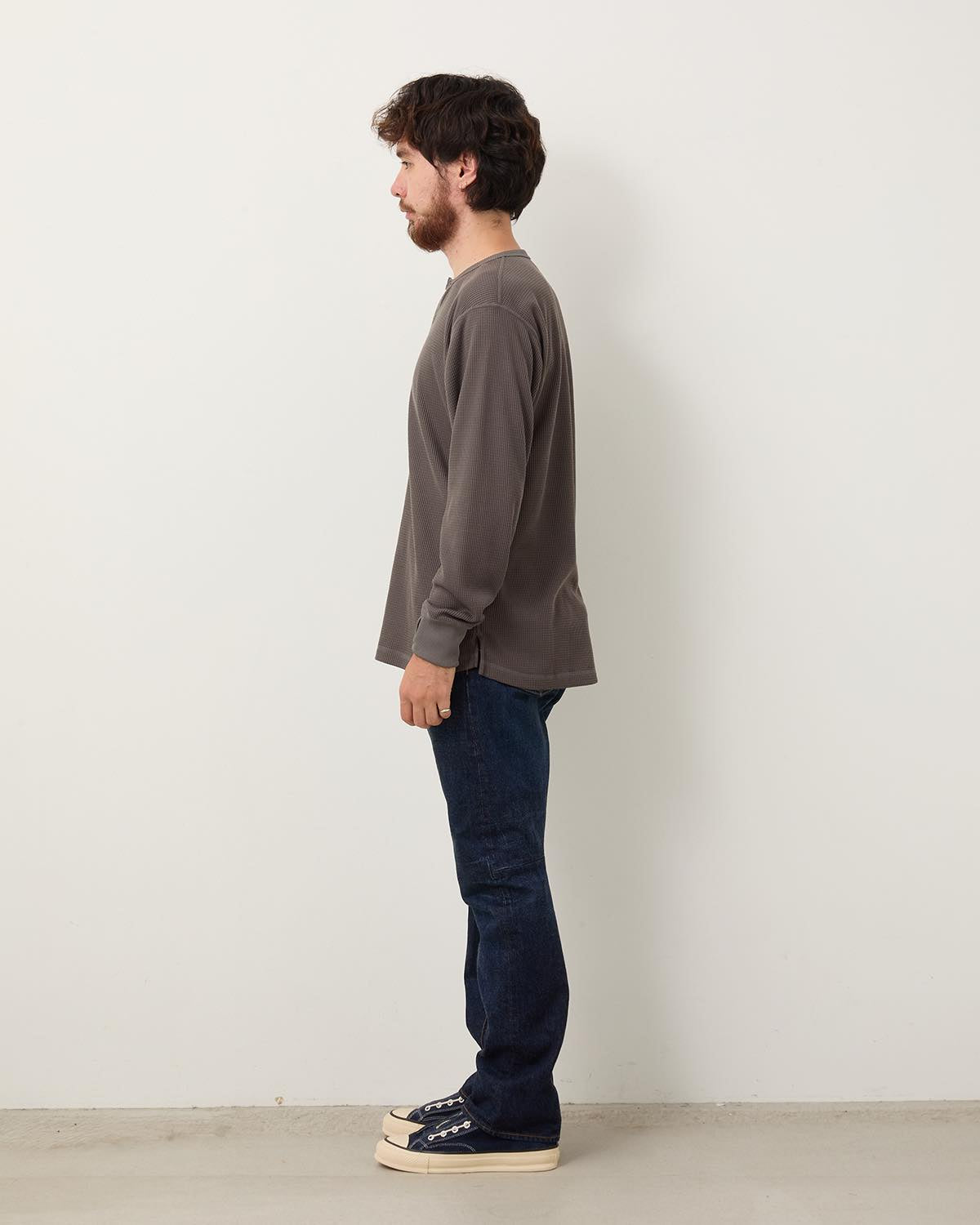 DWELLER 5P JEANS TP COTTON 13.5oz SELVEDGE DENIM VW DARK