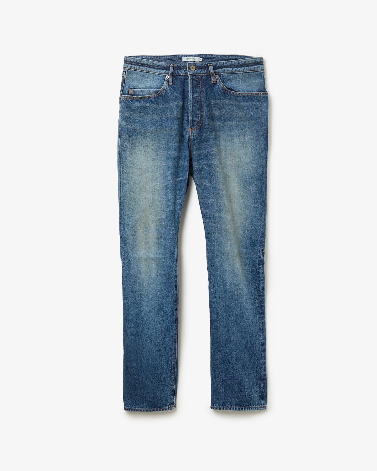 DWELLER 5P JEANS NR COTTON 13.5oz SELVEDGE DENIM VW LIGHT