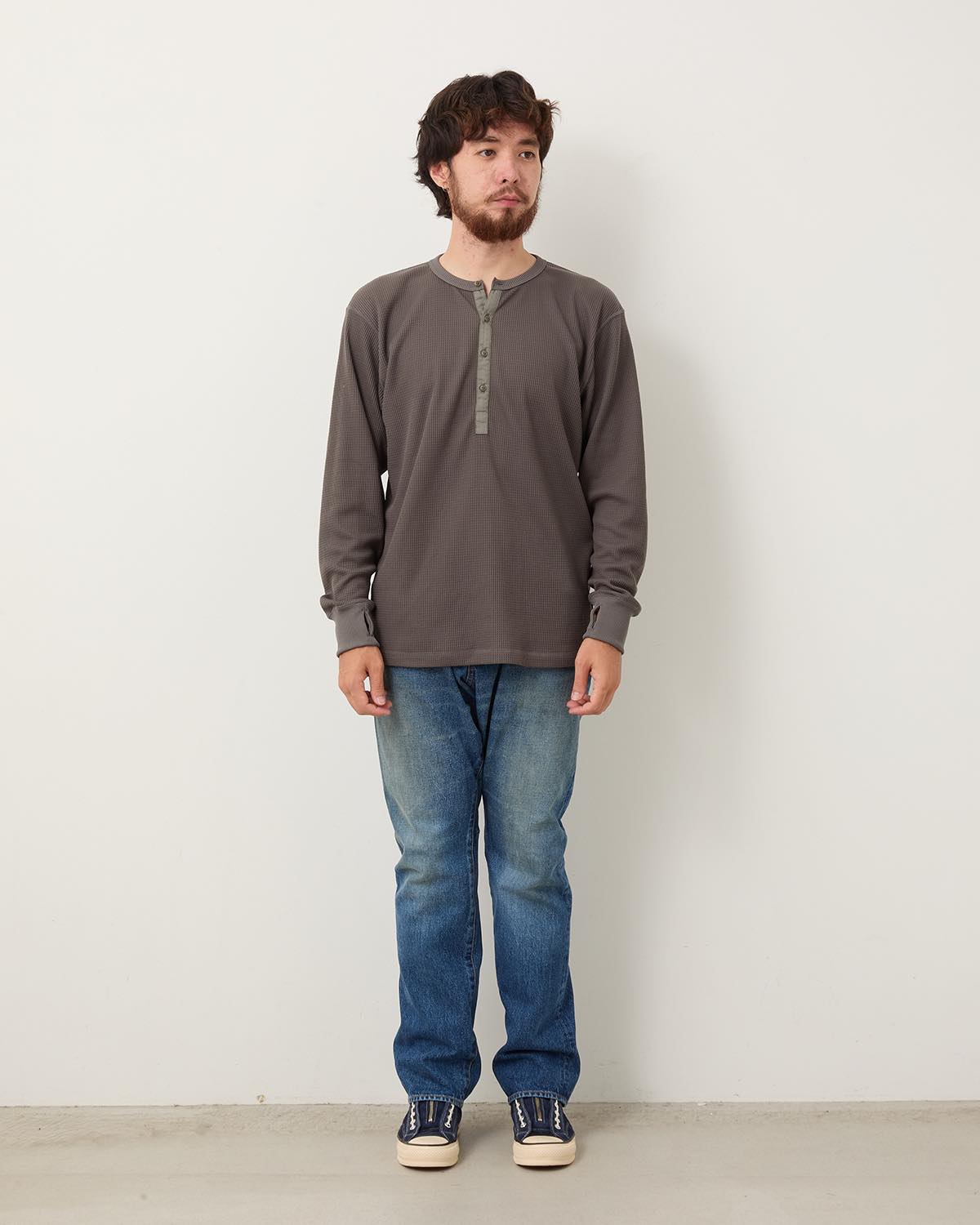 DWELLER 5P JEANS TP COTTON 13.5oz SELVEDGE DENIM VW LIGHT