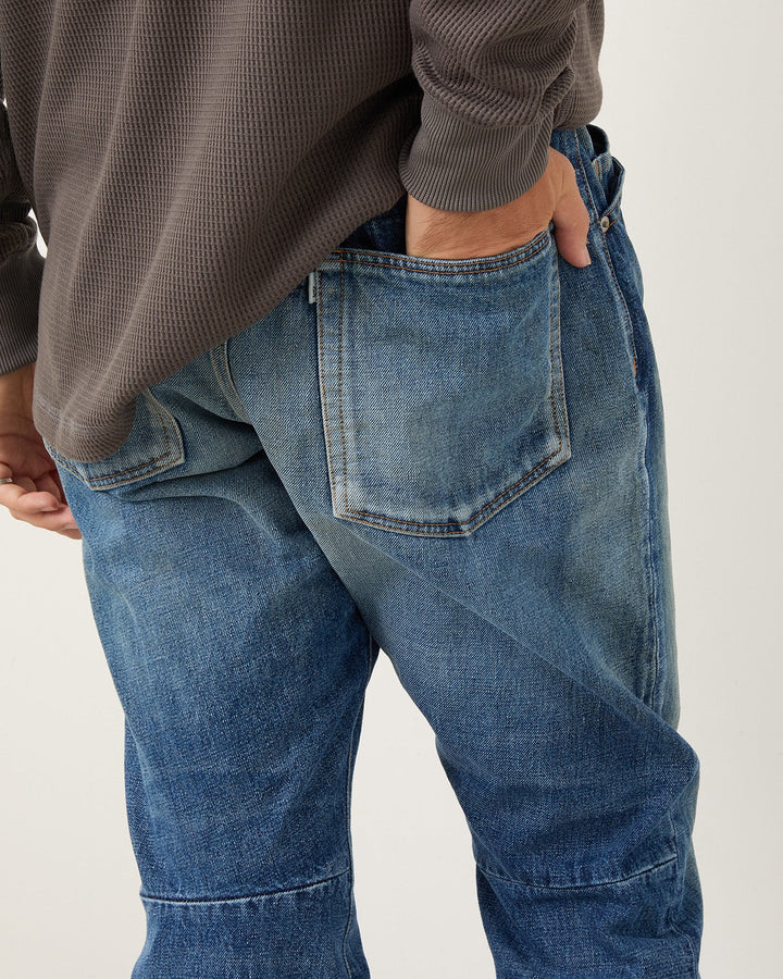 DWELLER 5P JEANS TP COTTON 13.5oz SELVEDGE DENIM VW LIGHT