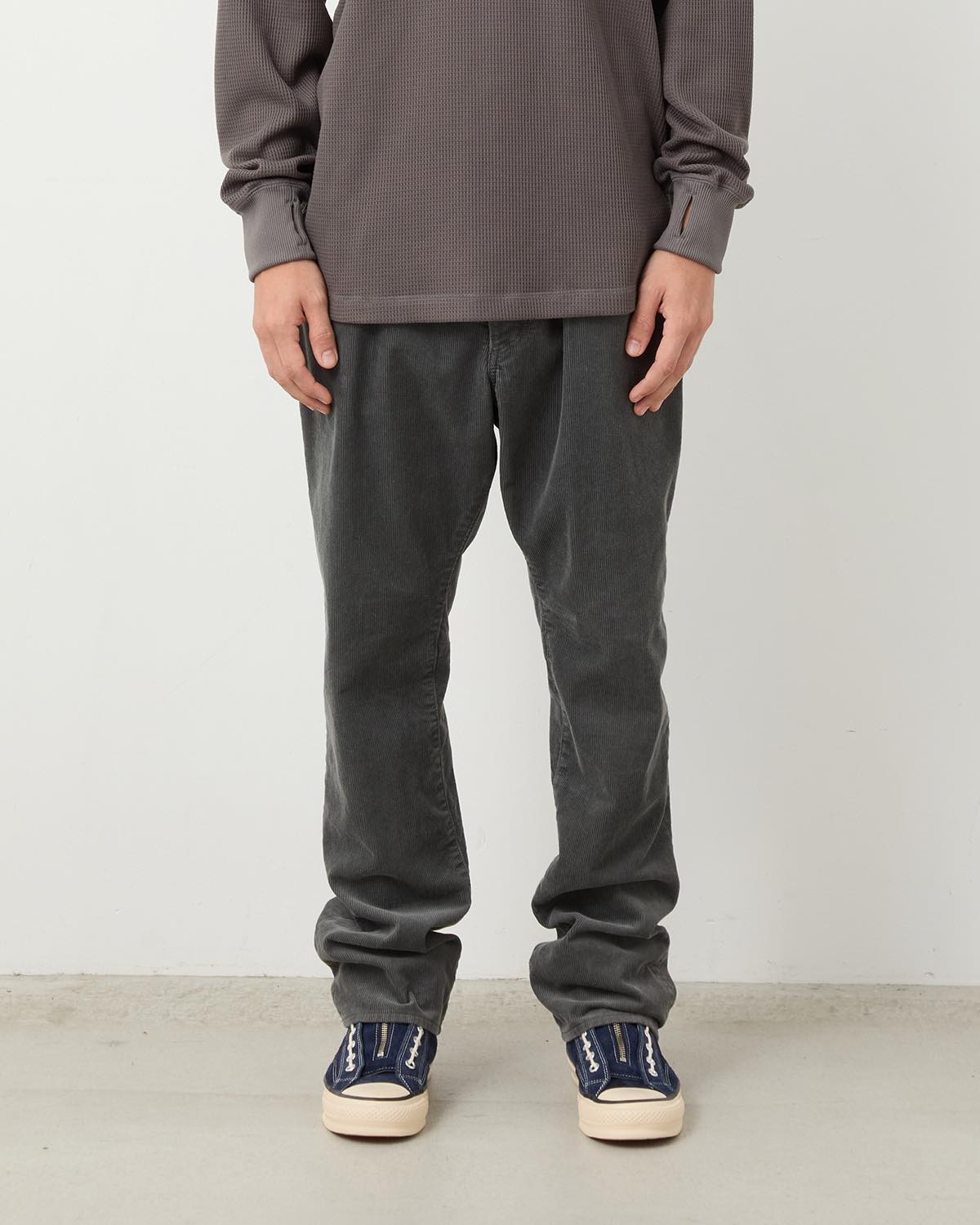 DWELLER 5P JEANS TP COTTON CORD SULFUR DYE