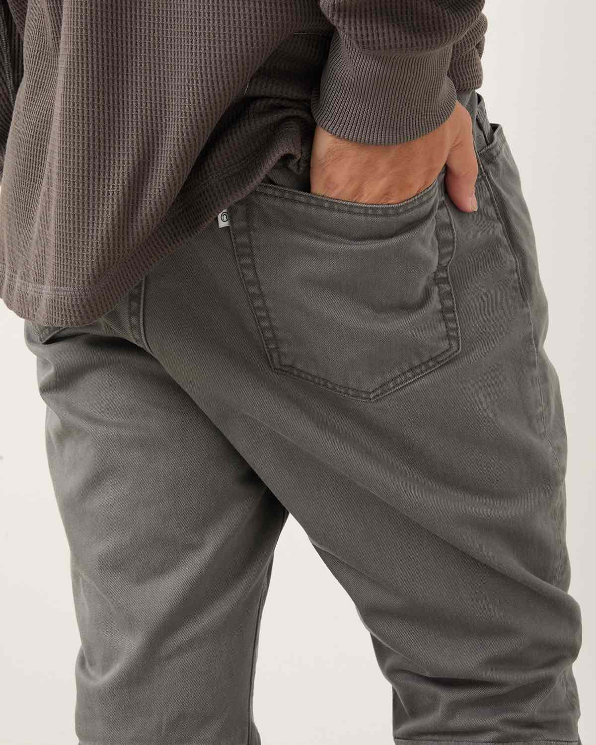 DWELLER 5P JEANS NR COTTON DRILL PIGMENT DYE