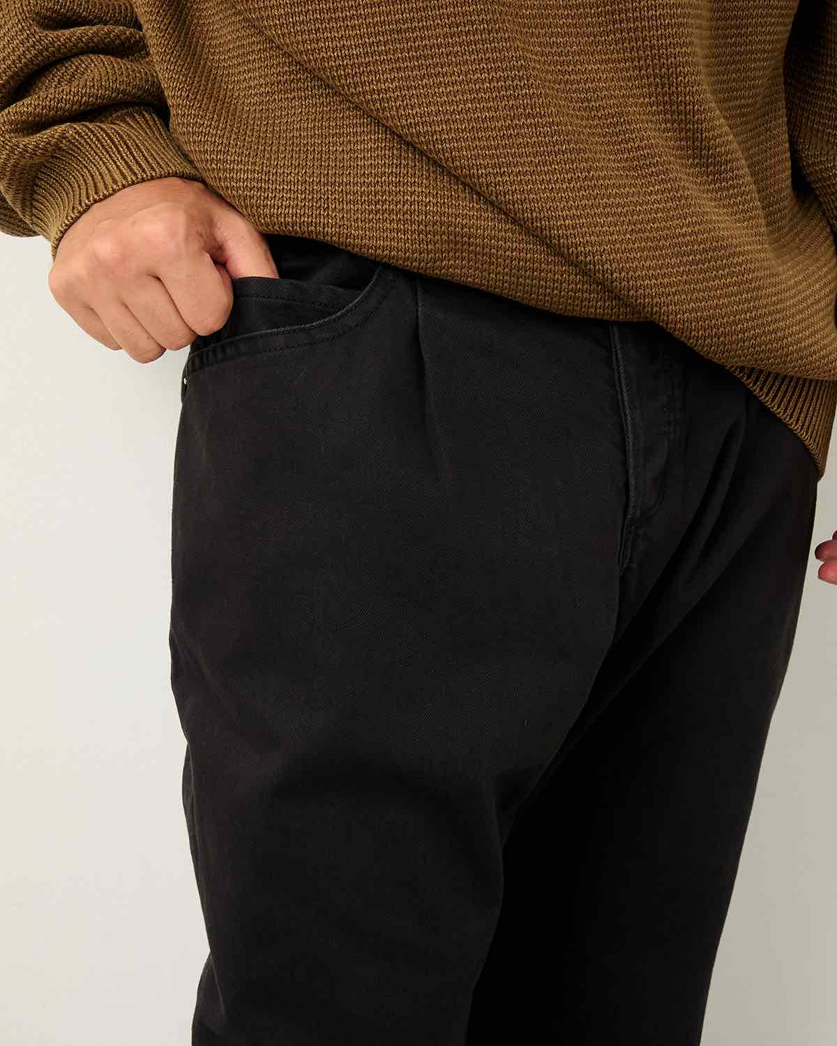 DWELLER 5P JEANS TP COTTON DRILL PIGMENT DYE