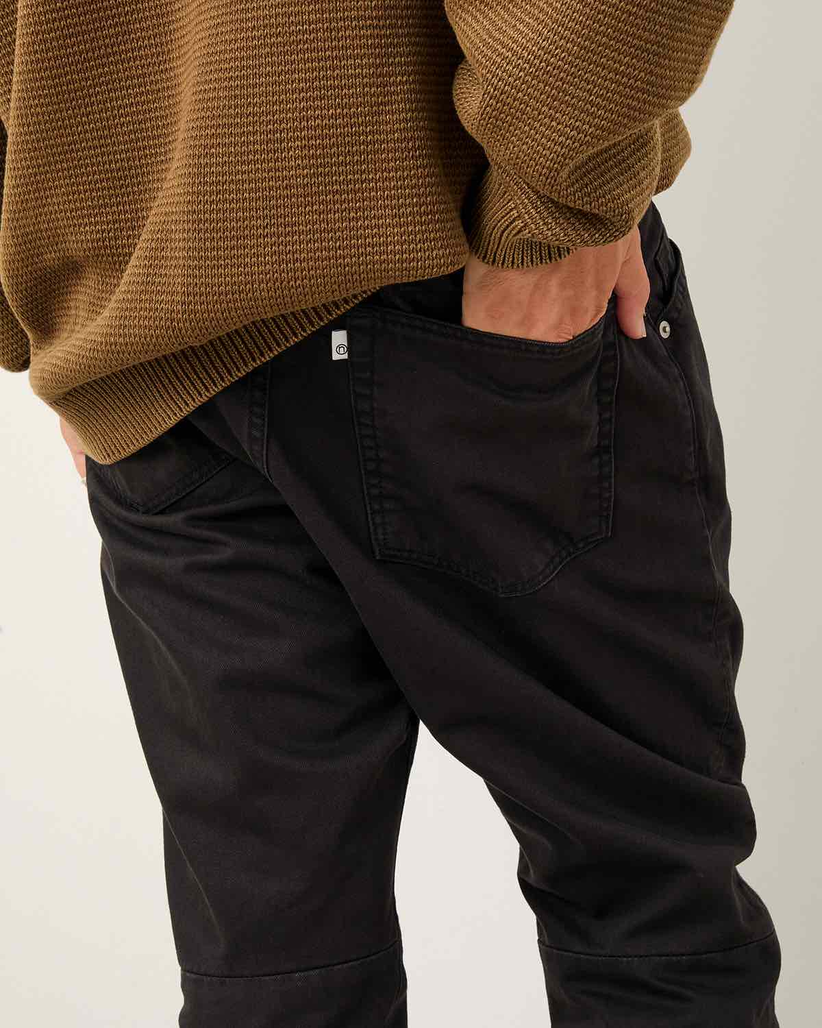 DWELLER 5P JEANS TP COTTON DRILL PIGMENT DYE