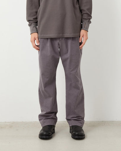OFFICER CHINO TROUSERS C/Li CANVAS SULFUR DYE