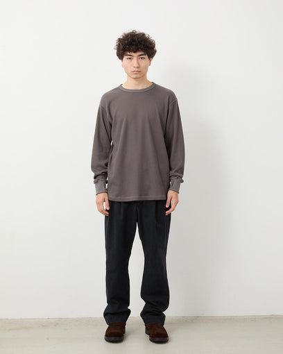 OFFICER CHINO TROUSERS C/Li CANVAS SULFUR DYE