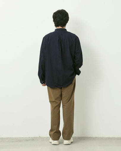 OFFICER CHINO TROUSERS C/Li CANVAS SULFUR DYE