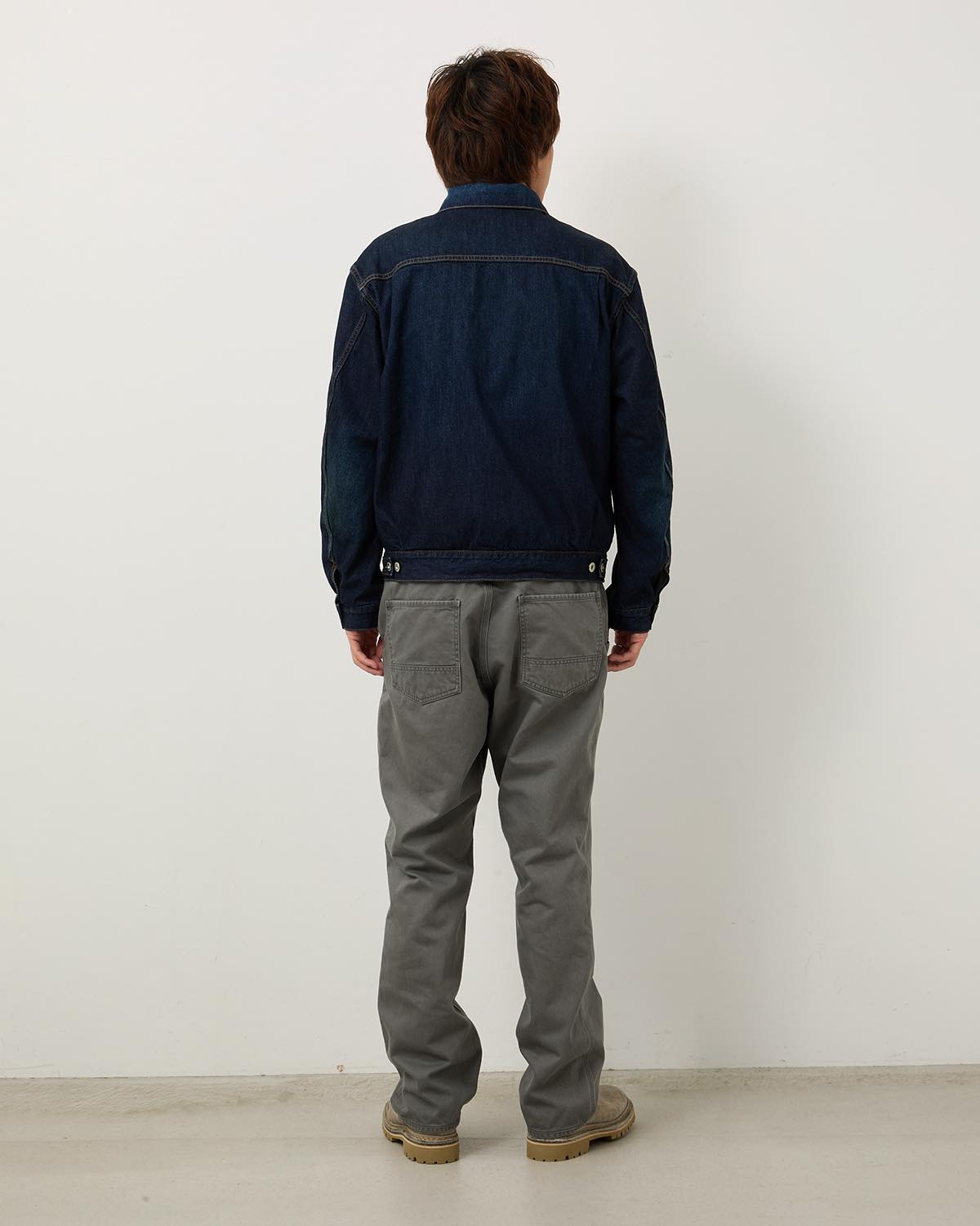 WORKER TROUSERS COTTON DRILL PIGMENT DYE