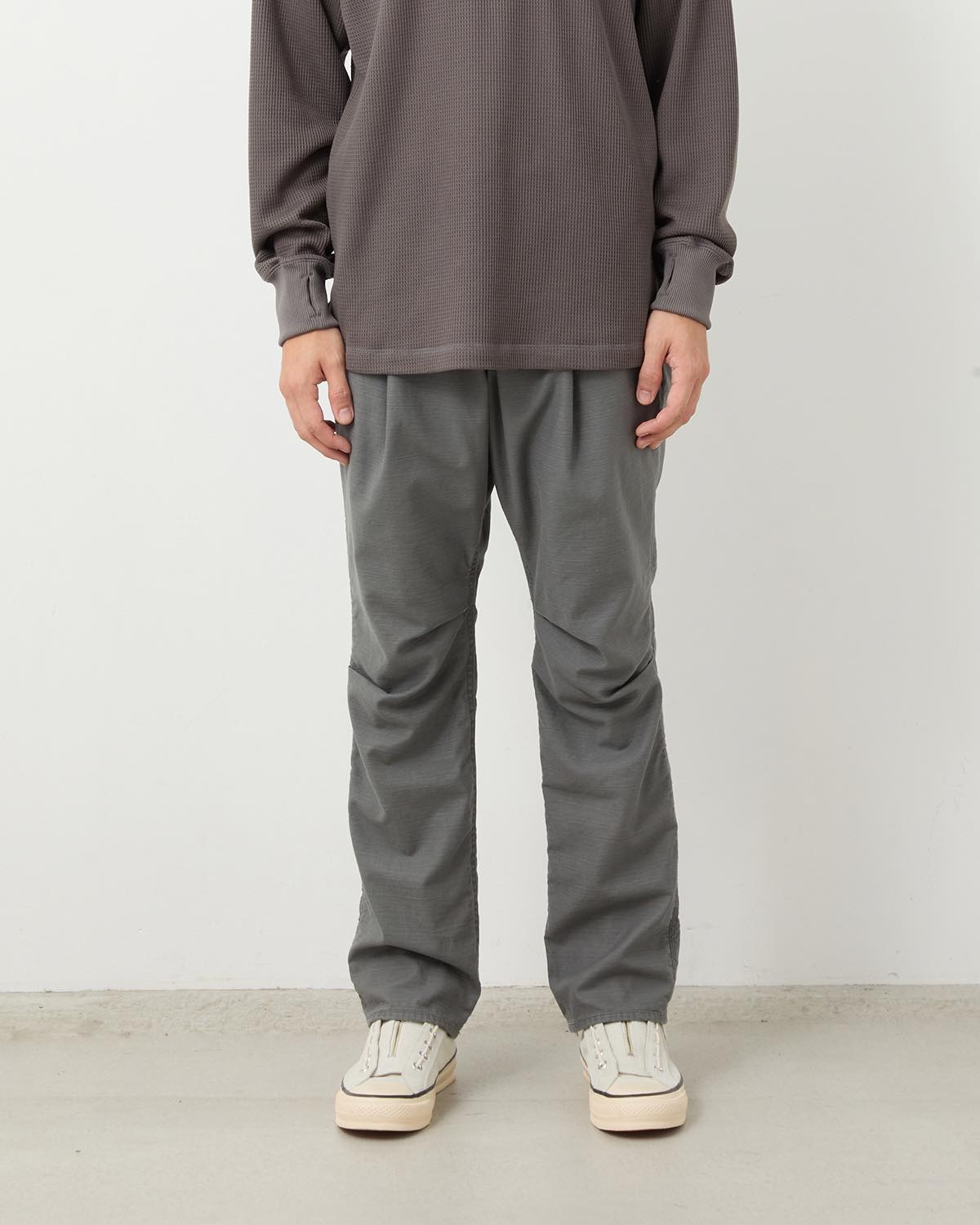 HIKER EASY PANTS COTTON BACKSATIN PIGMENT DYE