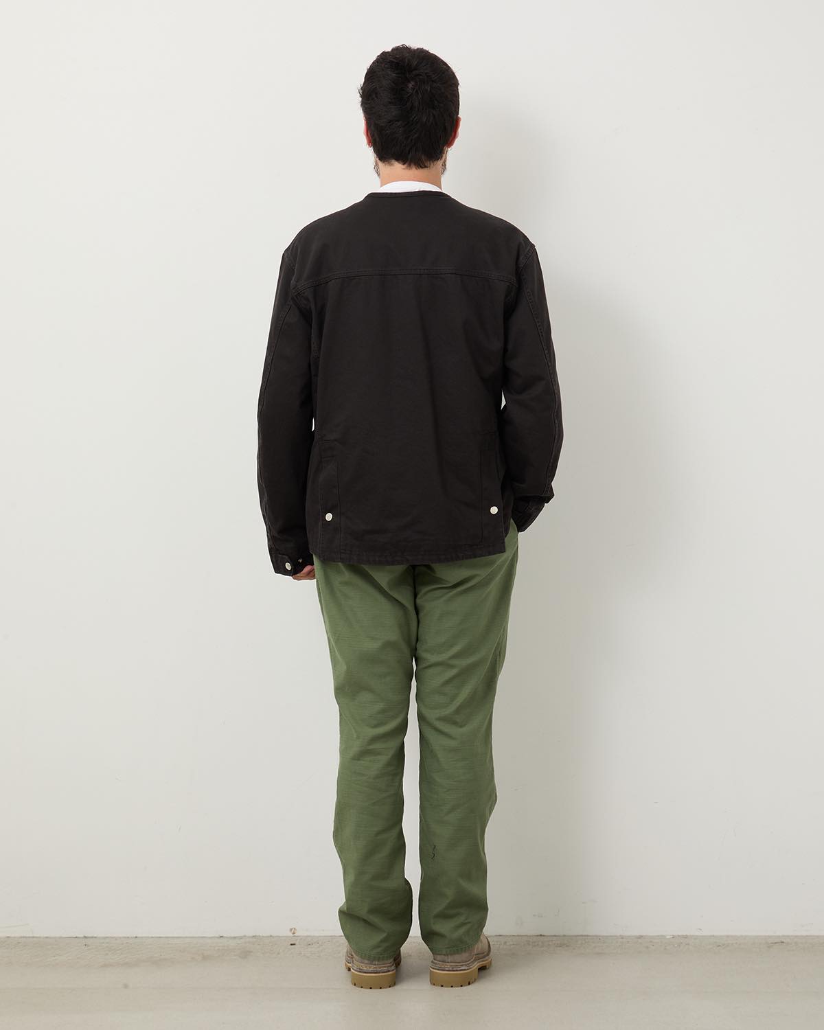 HIKER EASY PANTS COTTON BACKSATIN PIGMENT DYE