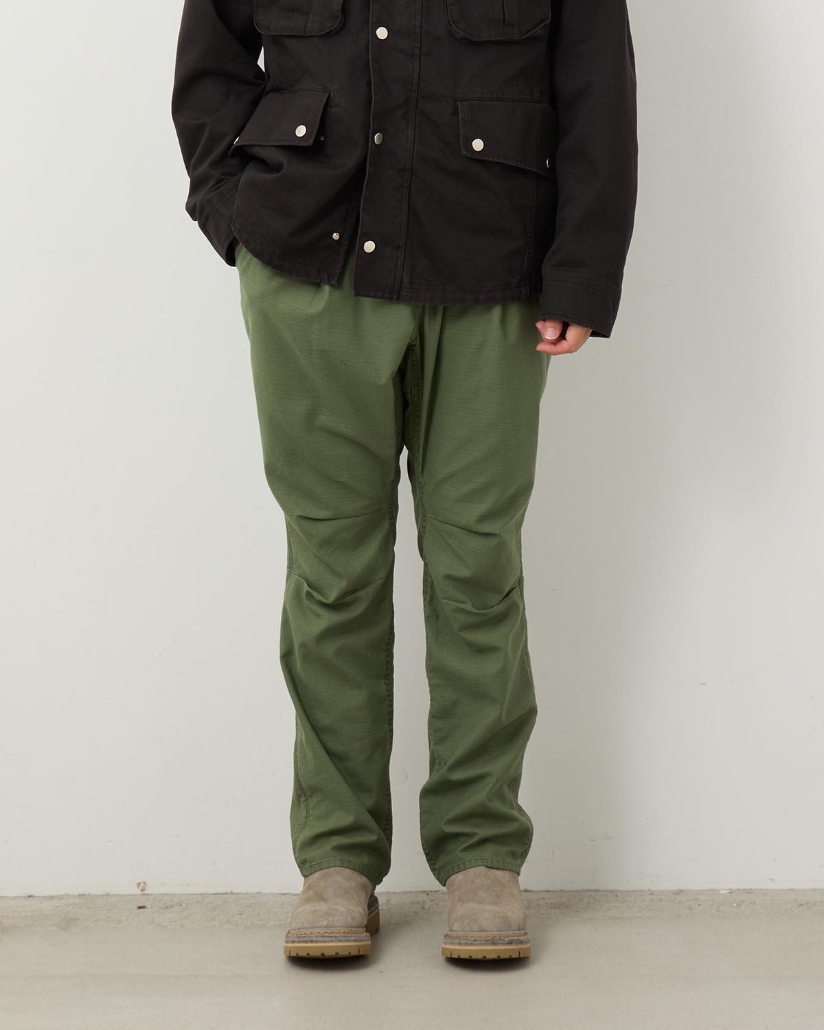 HIKER EASY PANTS COTTON BACKSATIN PIGMENT DYE