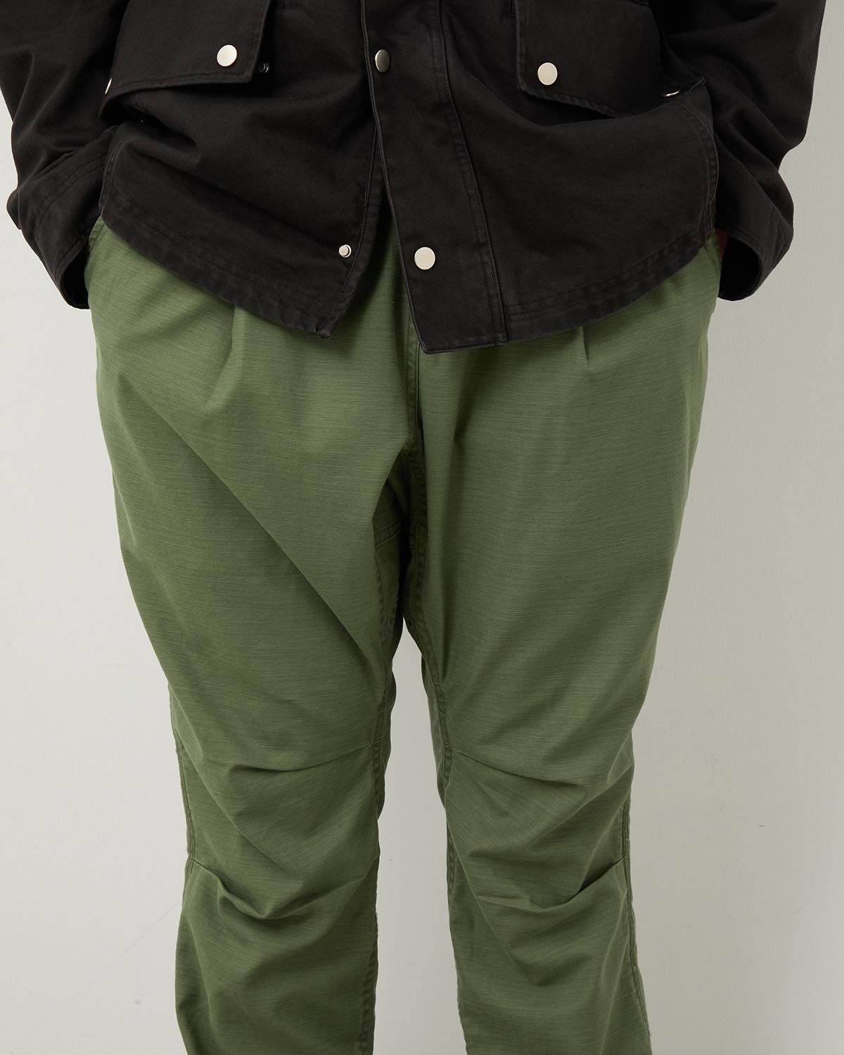 HIKER EASY PANTS COTTON BACKSATIN PIGMENT DYE