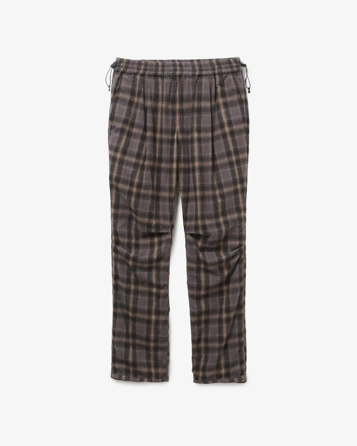 HIKER EASY PANTS COTTON FLANNEL OMBRE CHECK