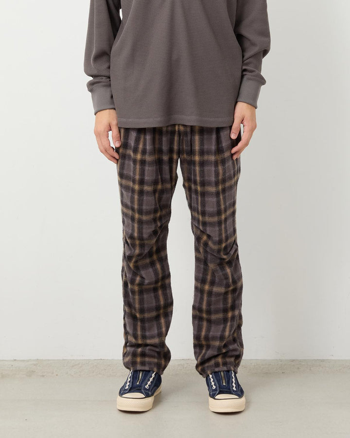 HIKER EASY PANTS COTTON FLANNEL OMBRE CHECK