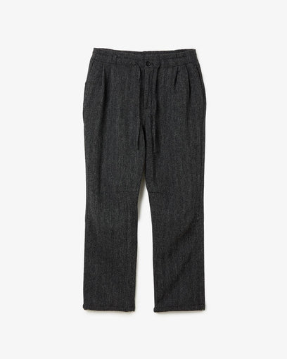 WANDERER EASY PANTS WOOL HERRINGBONE