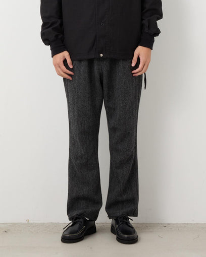 WANDERER EASY PANTS WOOL HERRINGBONE