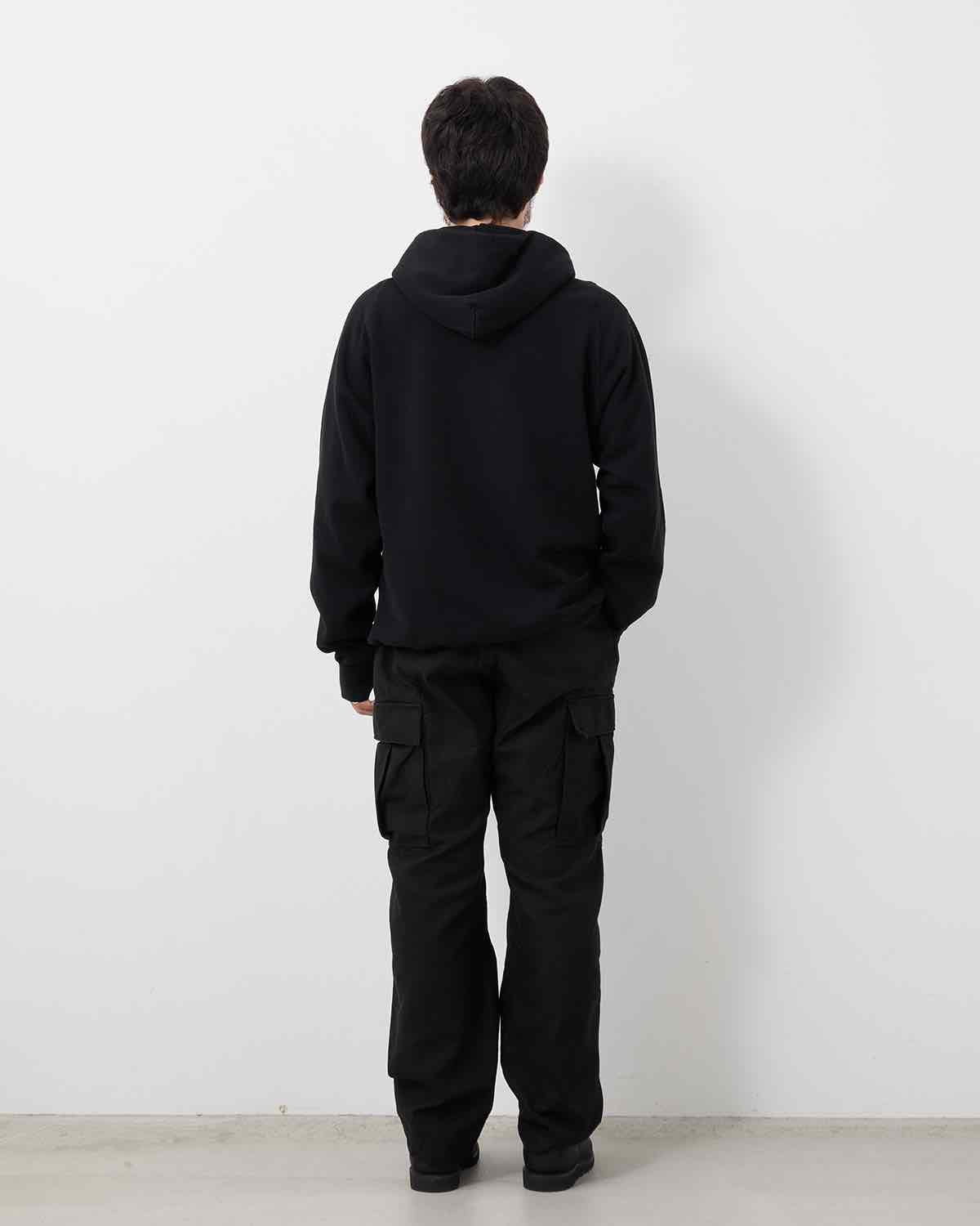 TROOPER 6P TROUSERS COTTON BACKSATIN PIGMENT DYE