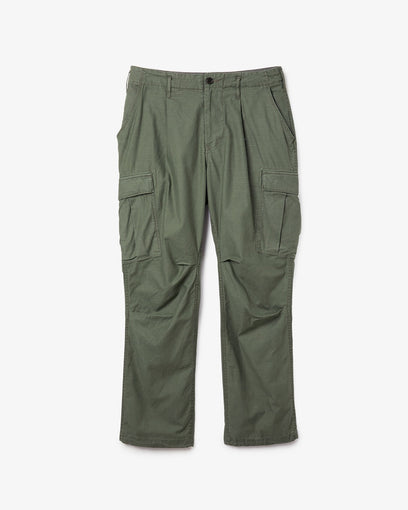 TROOPER 6P TROUSERS COTTON BACKSATIN PIGMENT DYE