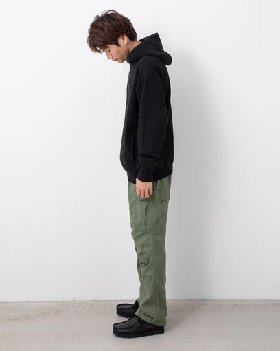 TROOPER 6P TROUSERS COTTON BACKSATIN PIGMENT DYE