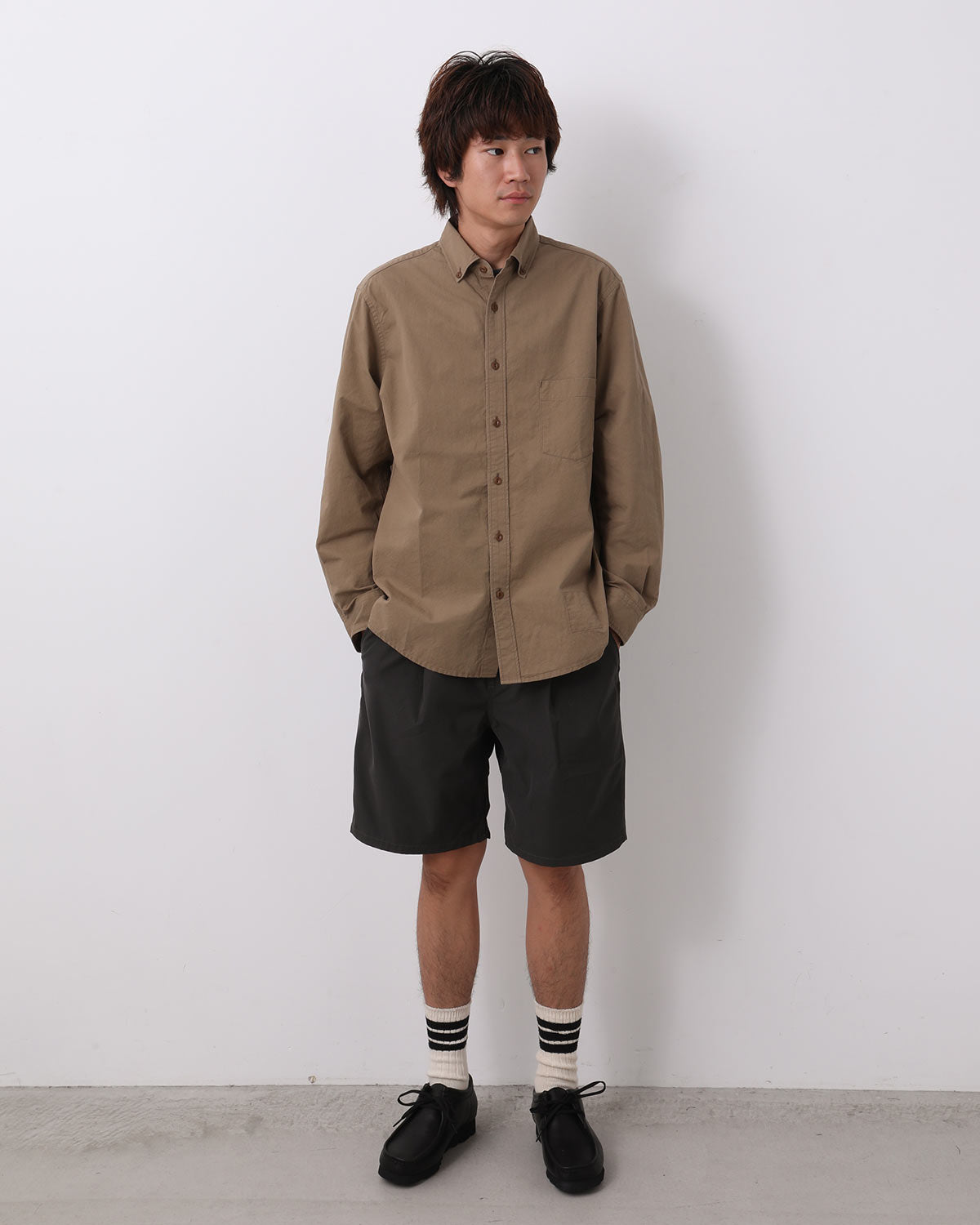 WALKER EASY SHORTS POLY TWILL STRETCH SOLOTEX® by Gramicci