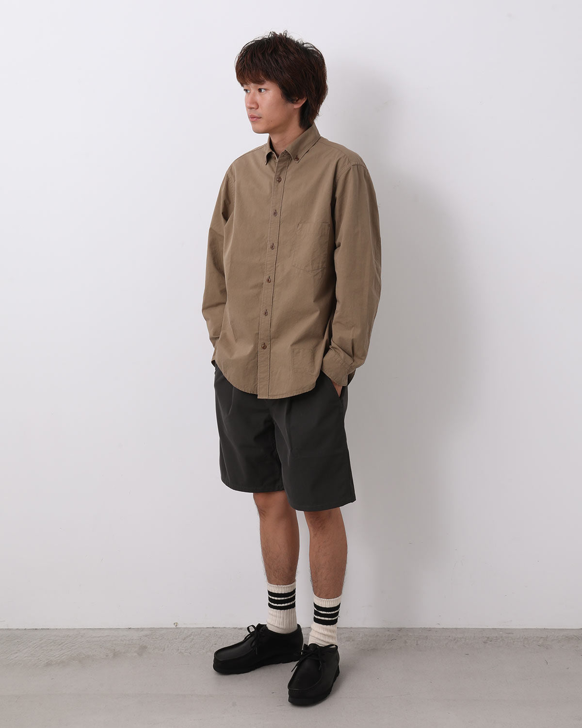 WALKER EASY SHORTS POLY TWILL STRETCH SOLOTEX® by Gramicci