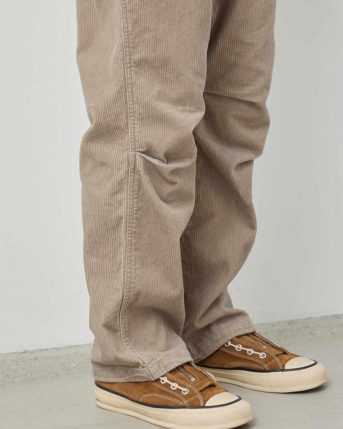 WALKER ST EASY PANTS COTTON CORD 8W SULFUR DYE by Gramicci