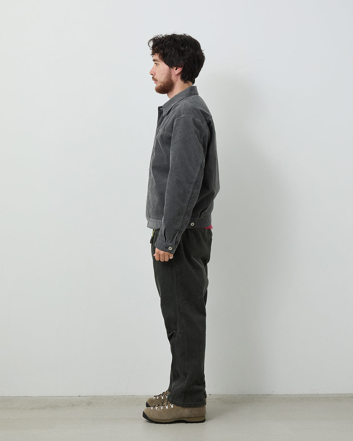 WALKER ST EASY PANTS COTTON CORD 8W SULFUR DYE by Gramicci