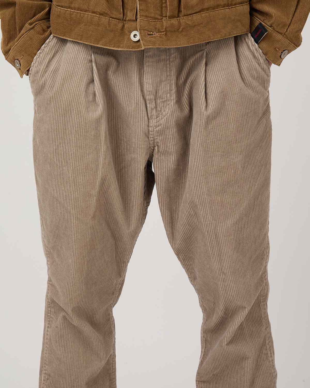 WALKER TP EASY PANTS COTTON CORD 8W SULFUR DYE by Gramicci