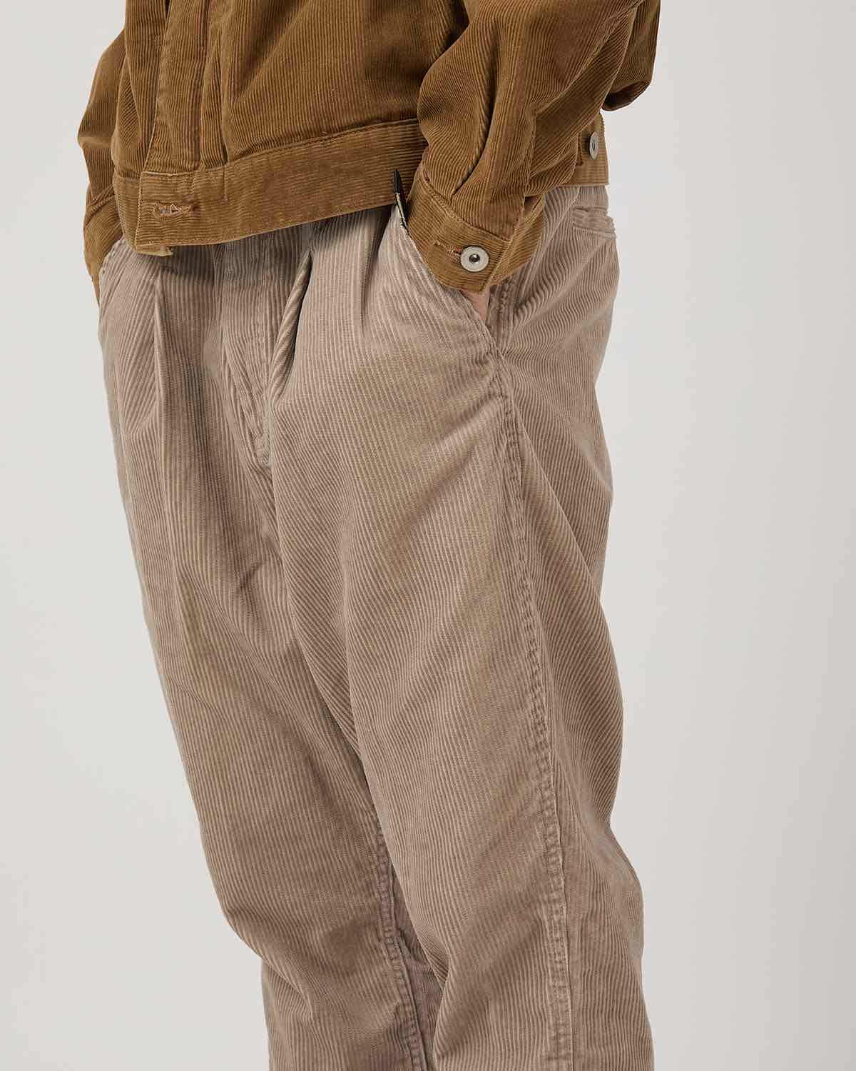 WALKER TP EASY PANTS COTTON CORD 8W SULFUR DYE by Gramicci