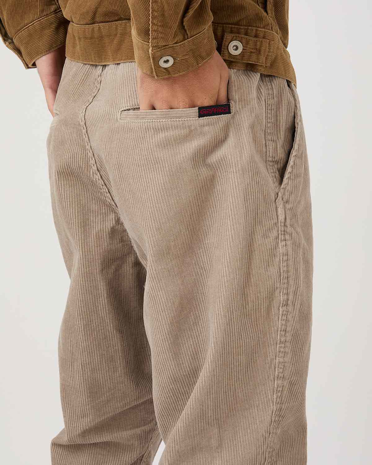 WALKER TP EASY PANTS COTTON CORD 8W SULFUR DYE by Gramicci