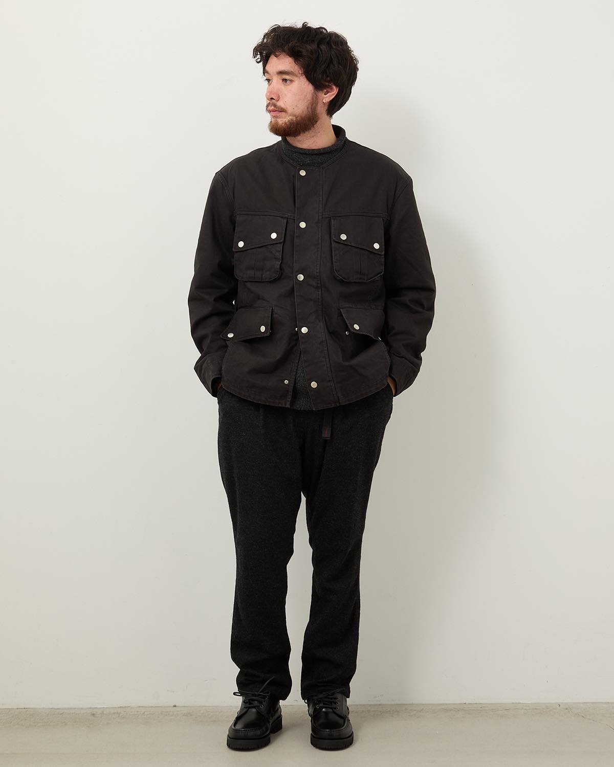 WALKER TP EASY PANTS WOOL CASHMERE TWILL by Gramicci