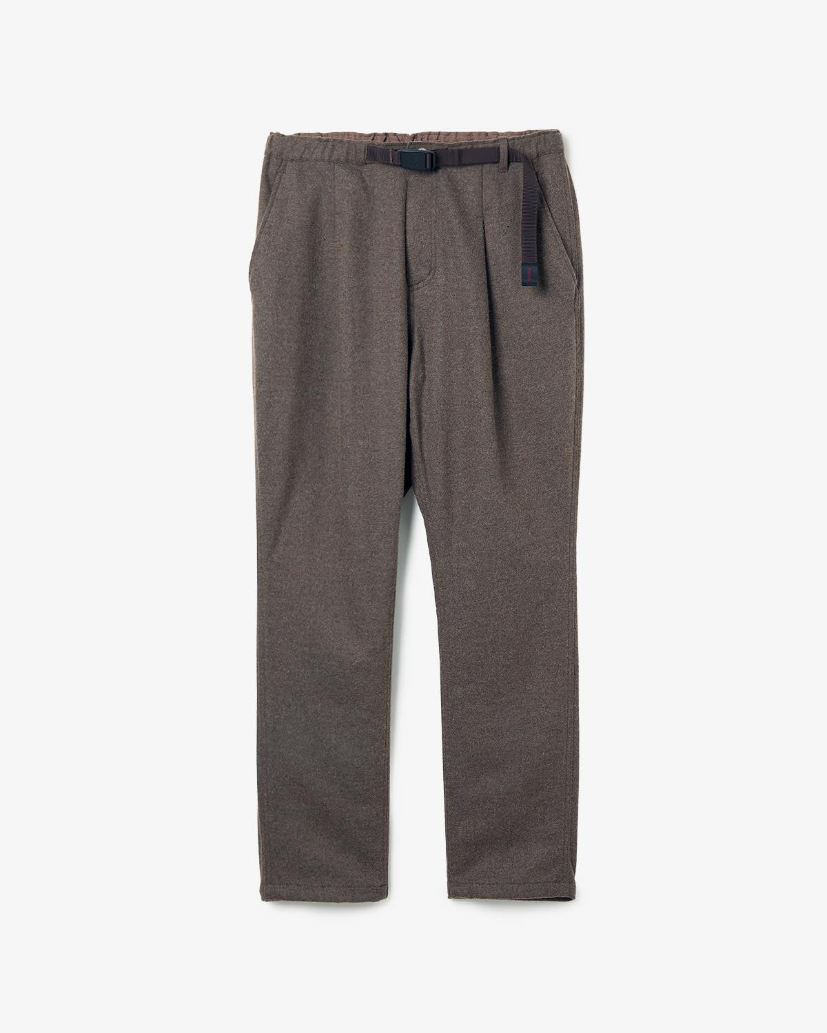 WALKER TP EASY PANTS WOOL CASHMERE TWILL by Gramicci