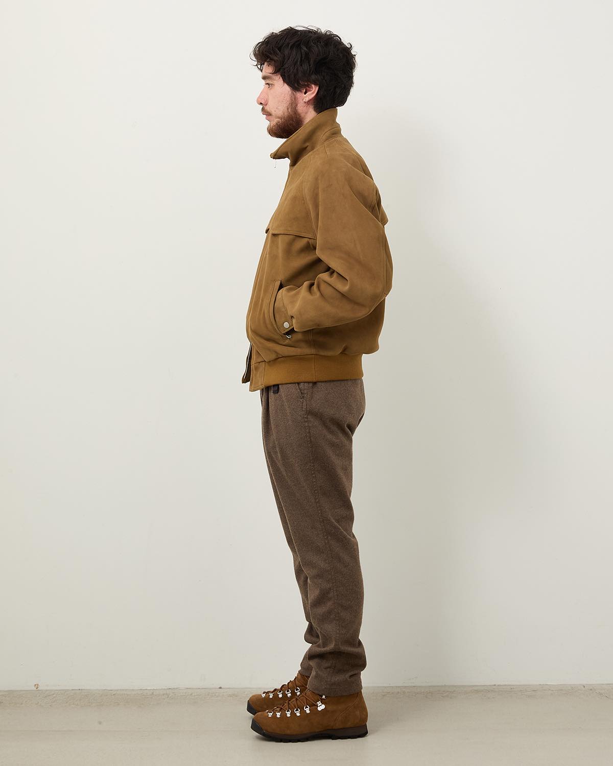 WALKER TP EASY PANTS WOOL CASHMERE TWILL by Gramicci