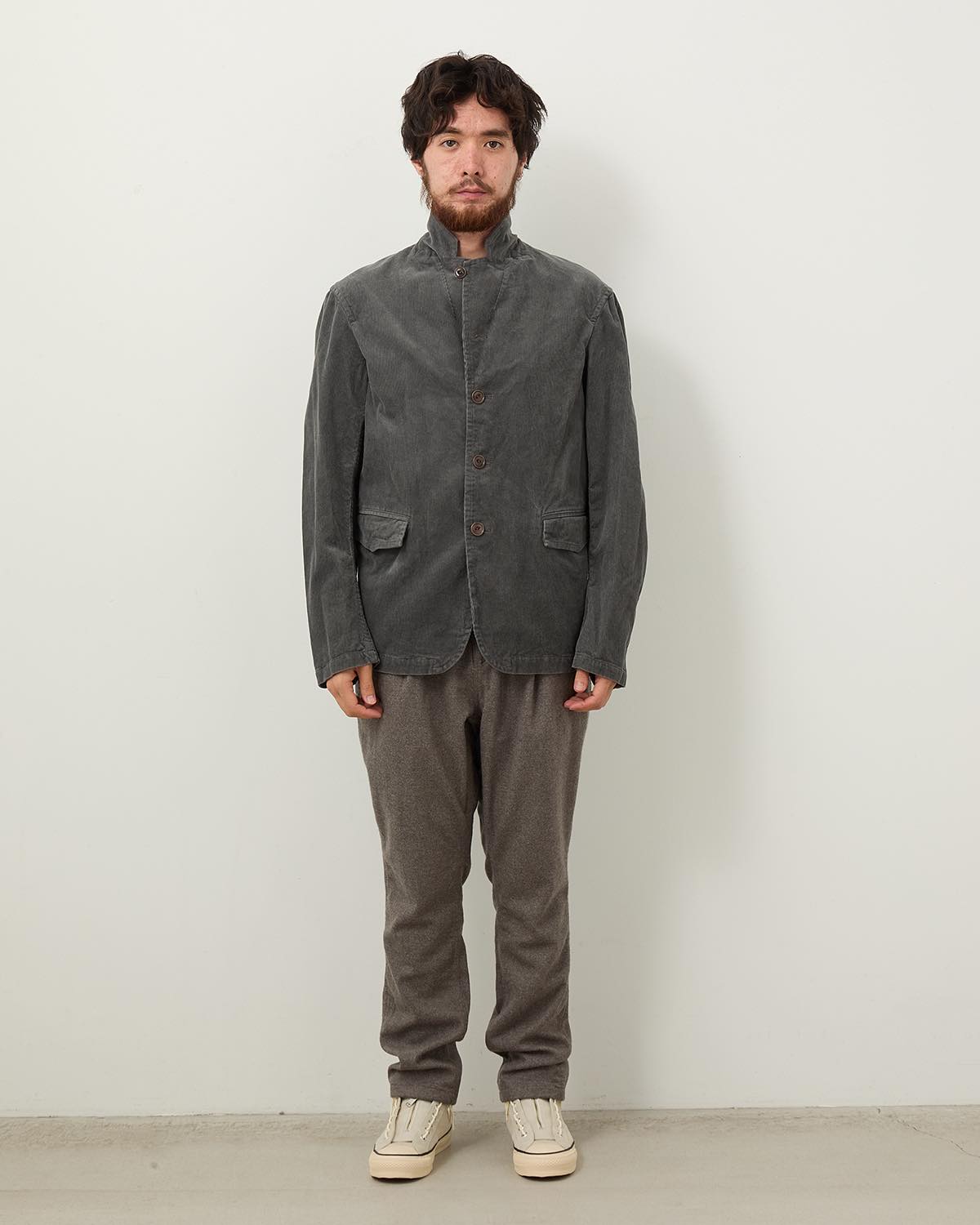 WALKER TP EASY PANTS WOOL CASHMERE TWILL by Gramicci