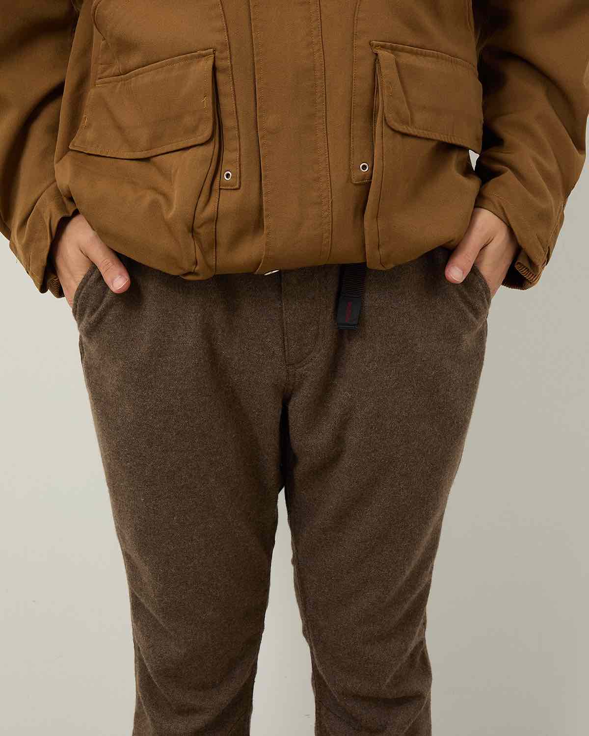 CLIMBER EASY PANTS WOOL CASHMERE TWILL by Gramicci