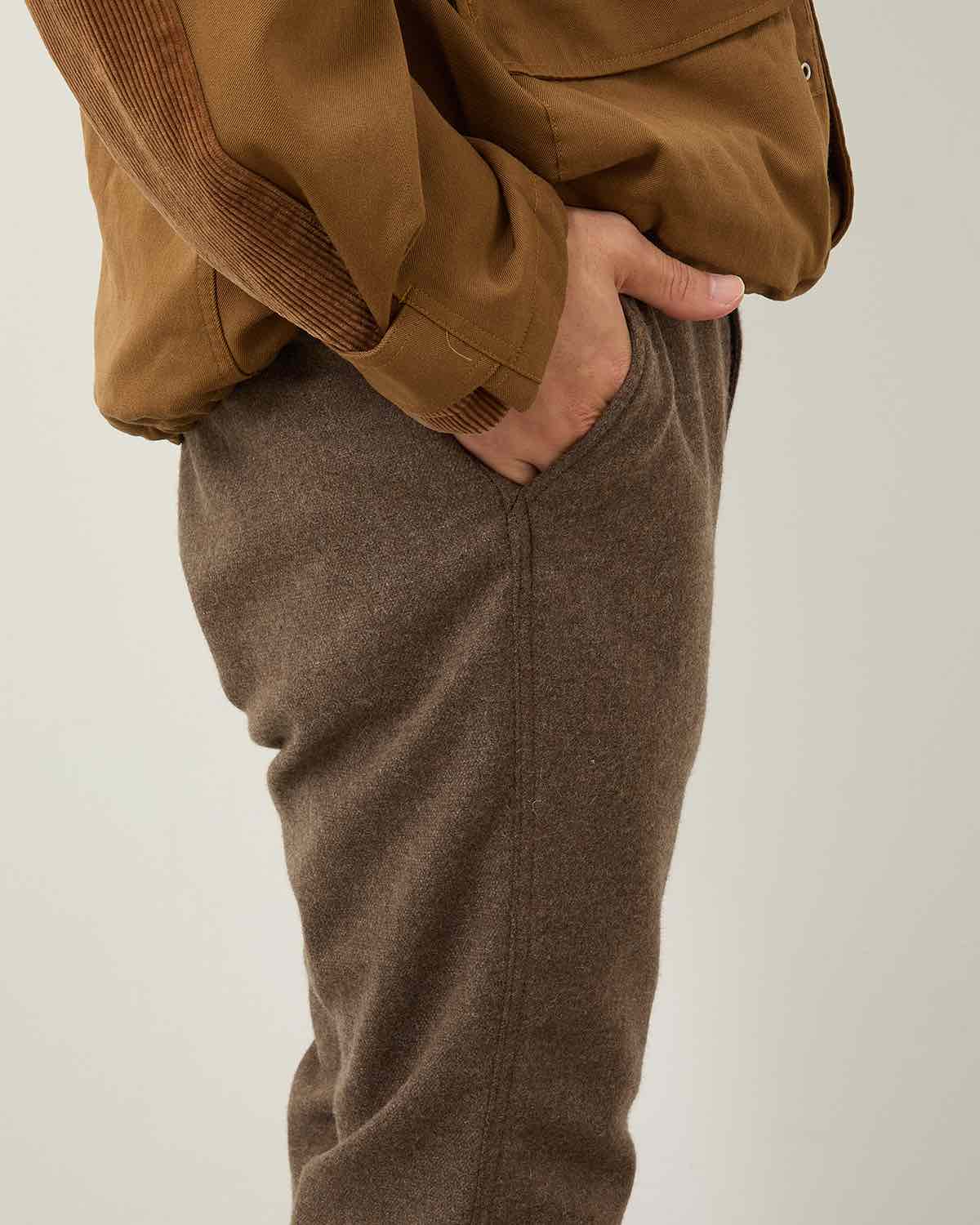 CLIMBER EASY PANTS WOOL CASHMERE TWILL by Gramicci