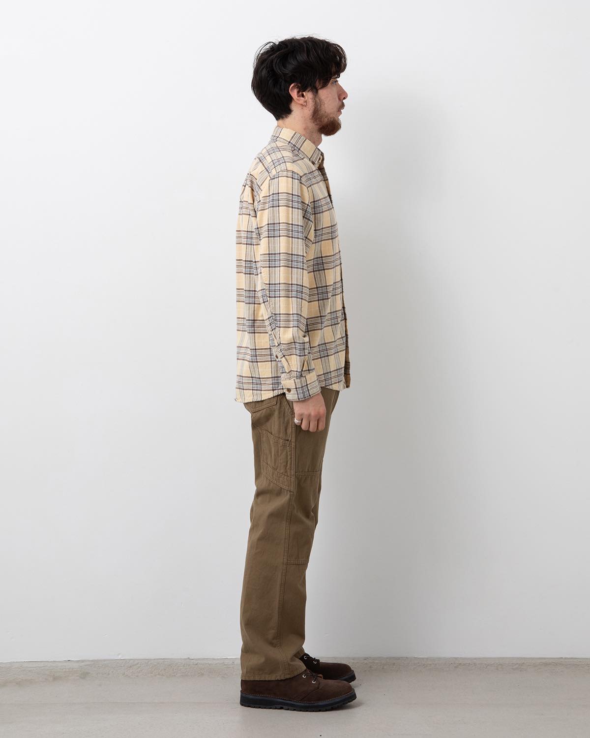 WORKER TROUSERS C/Li CANVAS