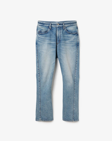DWELLER 5P JEANS FL COTTON 11.5oz DENIM VW LIGHT – COVERCHORD
