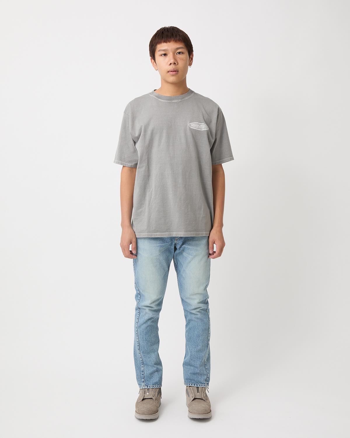 DWELLER 5P JEANS FL COTTON 11.5oz DENIM VW LIGHT