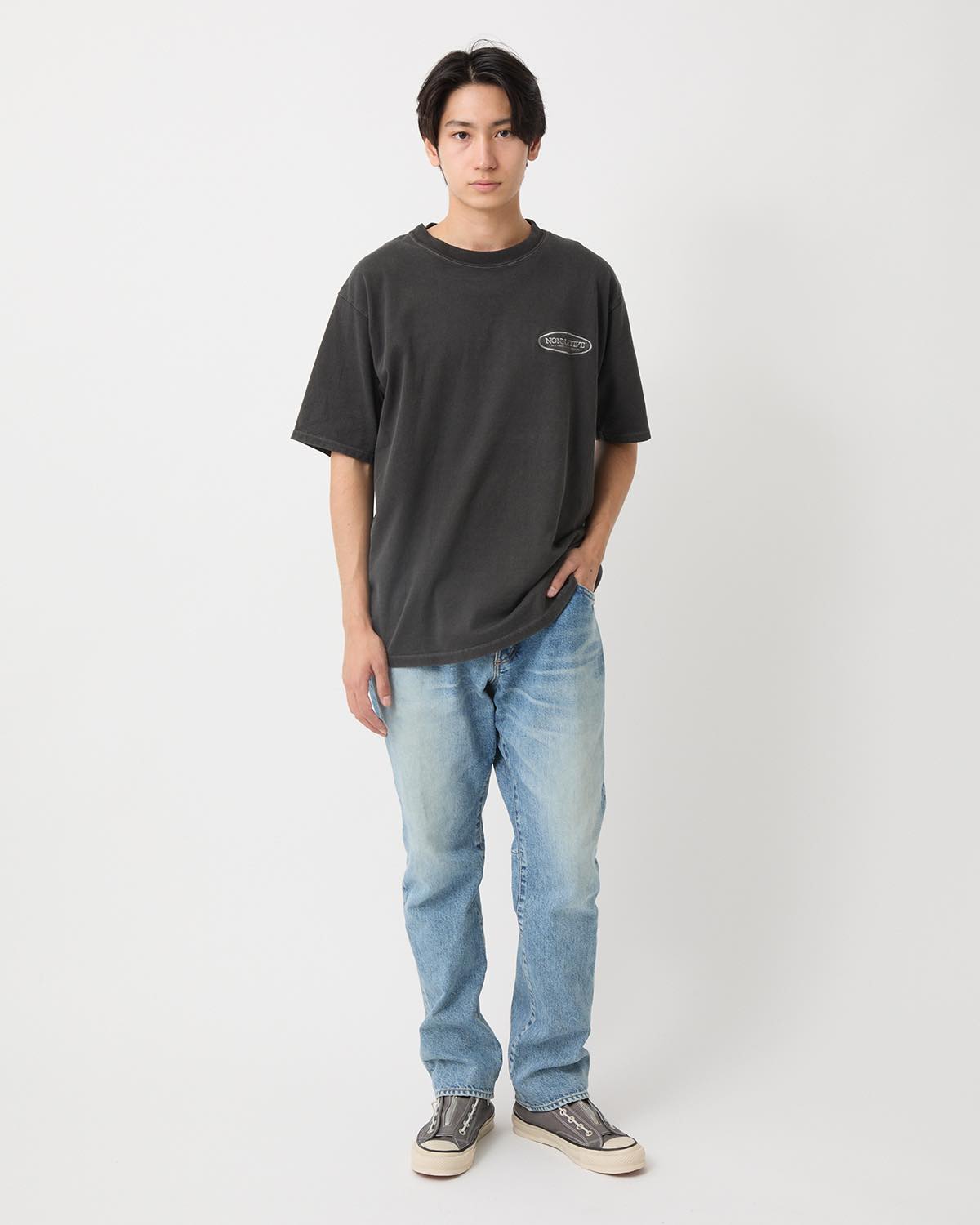 DWELLER 5P JEANS TP COTTON 11.5oz DENIM VW LIGHT