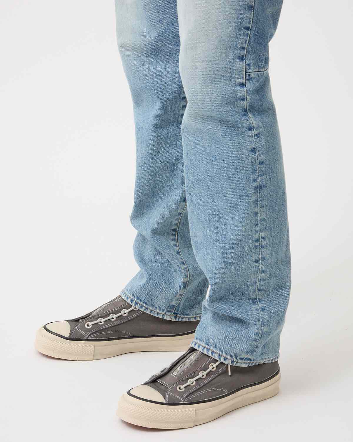 DWELLER 5P JEANS TP COTTON 11.5oz DENIM VW LIGHT